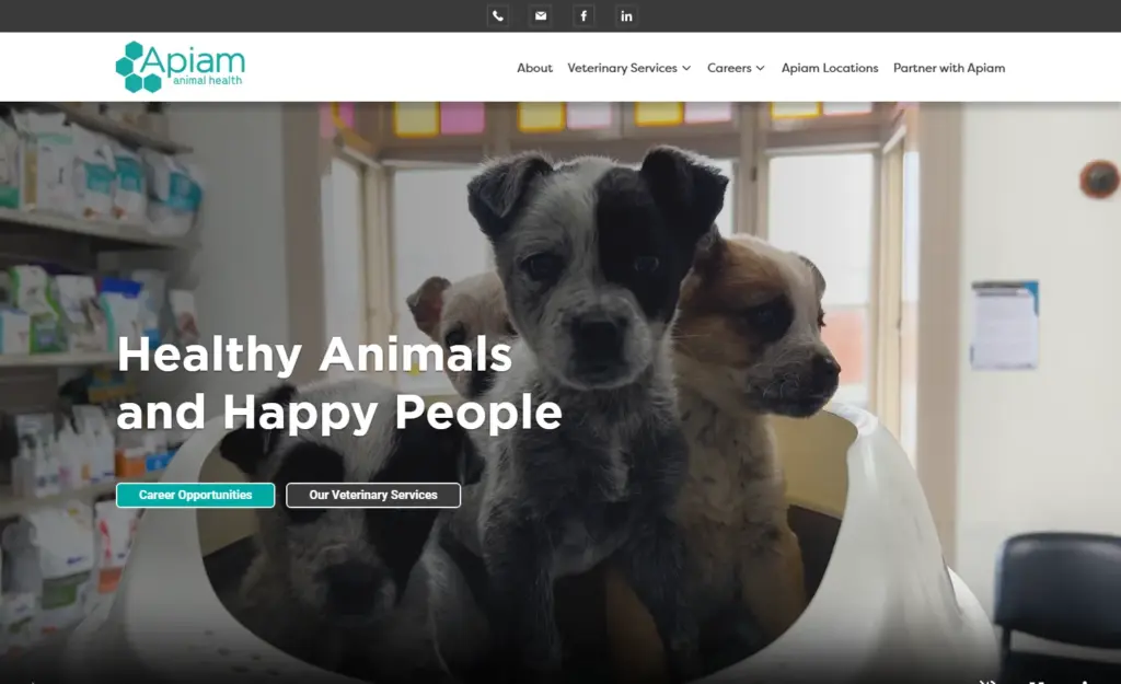 Screenshot [www.apiam.com.au]